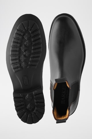 Boots Chelsea en cuir Camborne - Noir