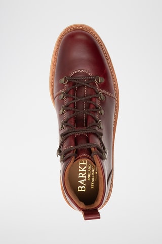 Boots en cuir Frank - Bordeaux