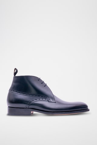 Boots en cuir Tyne - Noir