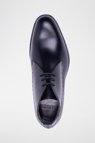 Boots en cuir Tyne - Noir