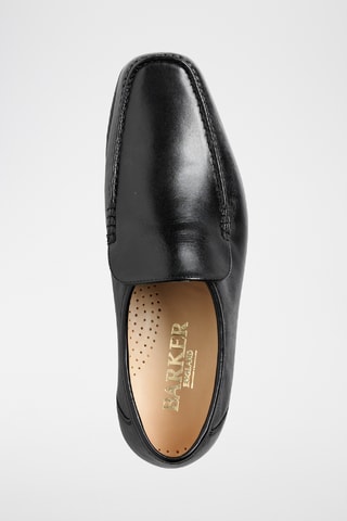 Mocassins en cuir Javron - Noir