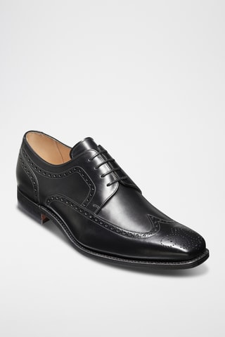 Derbys en cuir Larry - Noir