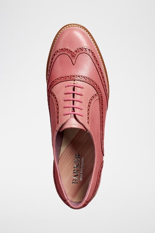 Richelieus en cuir Santina - Rose