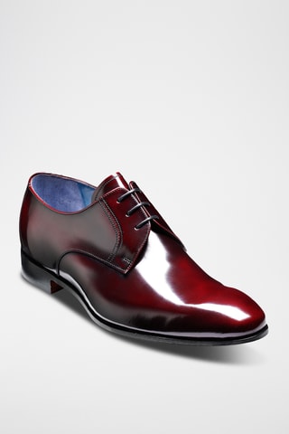 Derbys en cuir verni Rutherford - Bordeaux