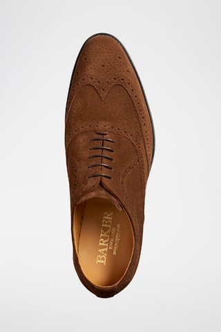 Richelieus en nubuck Hampstead - Marron