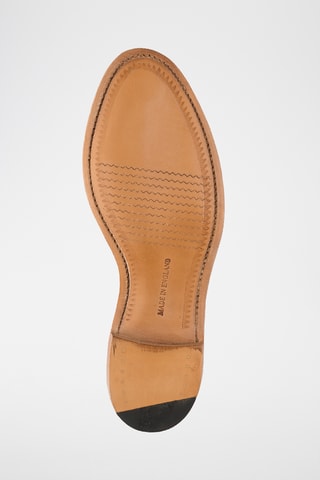 Boots en cuir de veau Grace - Marron clair
