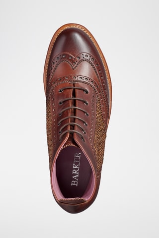 Boots en cuir de veau Grace - Marron