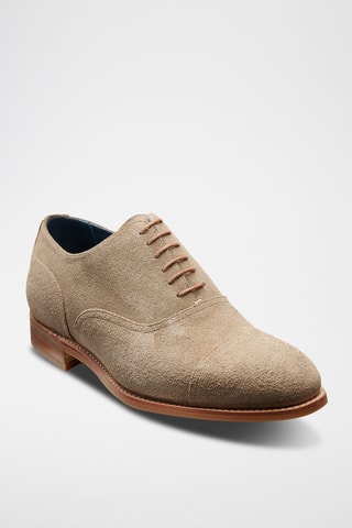 Richelieus en nubuck Pullman - Taupe