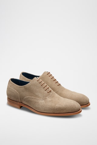 Richelieus en nubuck Pullman - Taupe