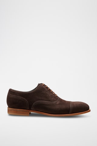 Richelieus en nubuck Pullman - Marron