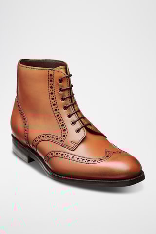 Boots en cuir de veau Butcher - Marron