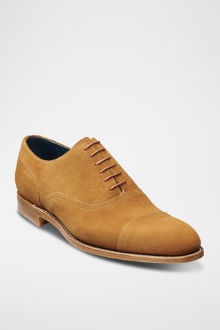 Richelieus en nubuck Pullman - Moutarde