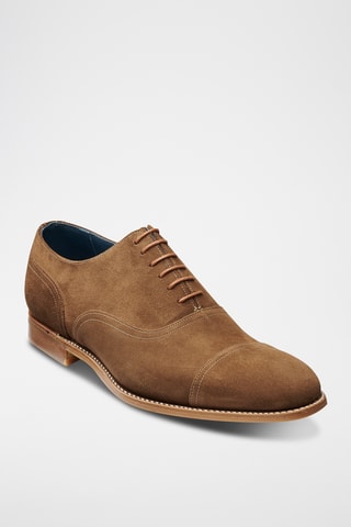 Richelieus en nubuck Pullman - Marron clair