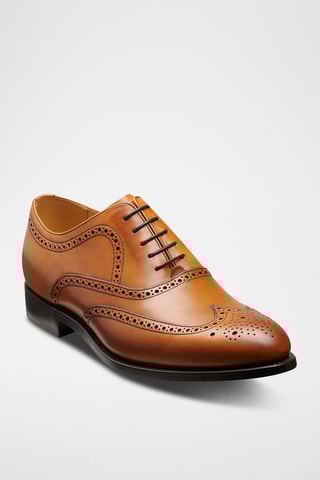 Richelieus en cuir Cranford - Marron 