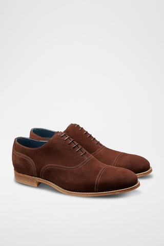 Richelieus en nubuck Pullman - Marron