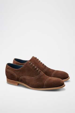 Richelieus en nubuck Pullman - Marron