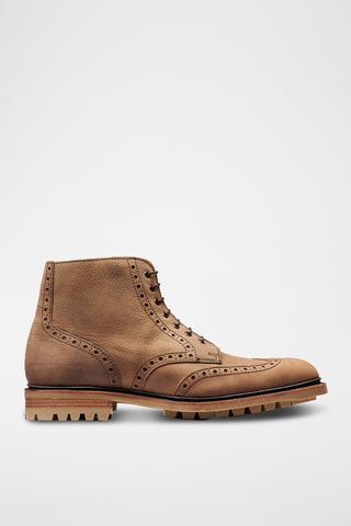 Boots en cuir Butcher 2 - Marron clair