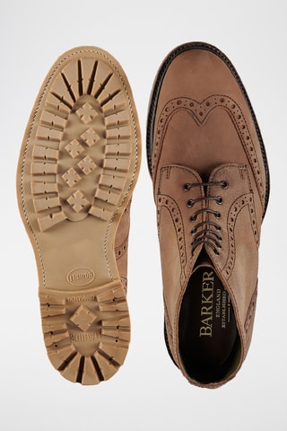 Boots en cuir Butcher 2 - Marron clair