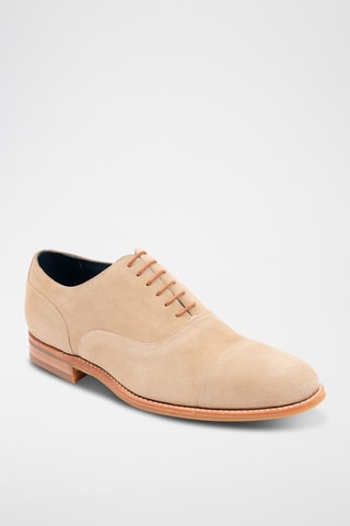 Richelieus en nubuck Pullman - Beige