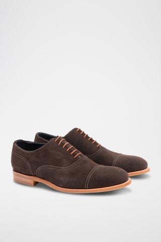 Richelieus en nubuck Pullman - Marron