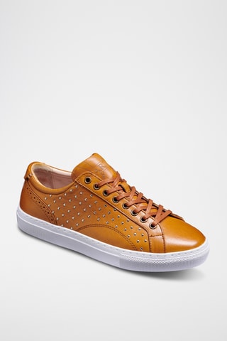 Baskets en cuir Isla - Marron