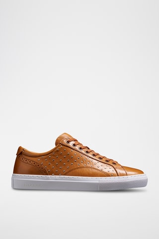 Baskets en cuir Isla - Marron