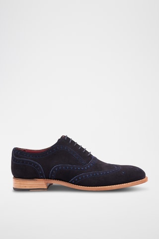 Richelieus en nubuck Brando 2 - Bleu marine