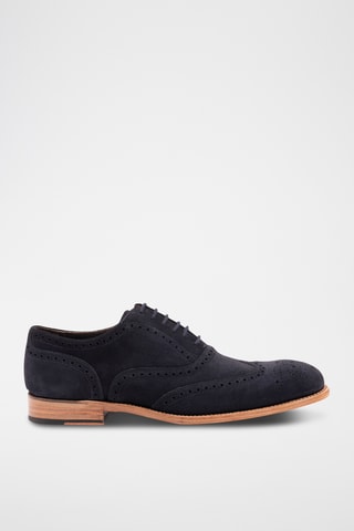 Richelieus en nubuck Brando 2 - Bleu marine