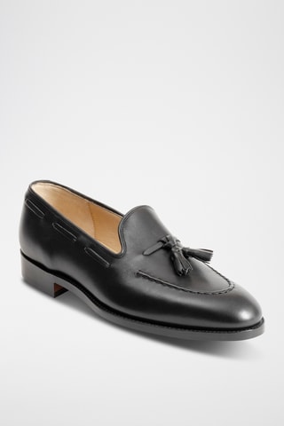 Slippers en cuir de veau Pevensey - Noir