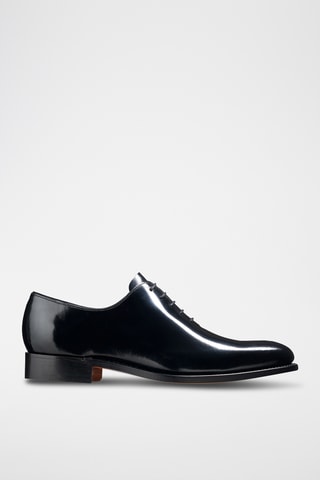 Richelieus en cuir verni Nelson - Noir