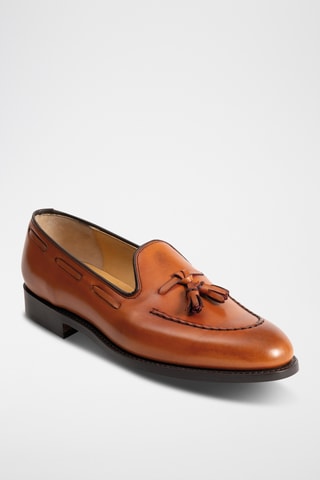 Slippers en cuir Pevensey - Camel