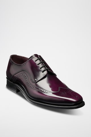 Derbys en cuir Matt 2 - Violet