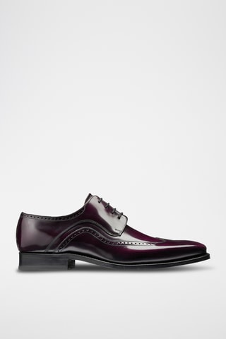 Derbys en cuir Matt 2 - Violet