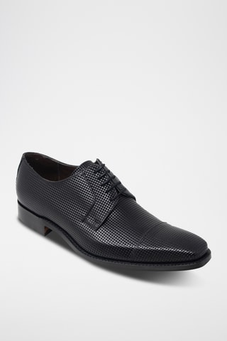 Richelieus en cuir Powell - Noir