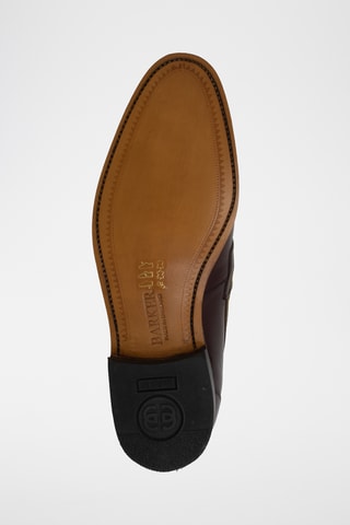 Mocassins en cuir de veau Warner - Bordeaux