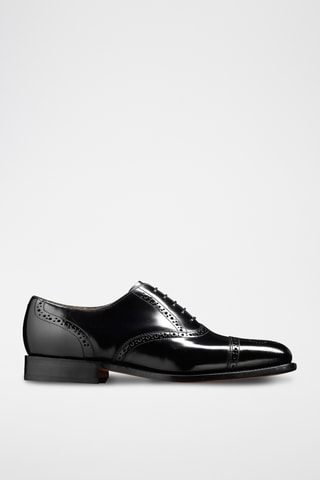 Richelieus en cuir verni Alfred - Noir