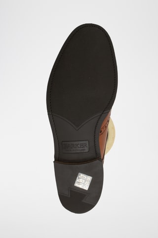 Derbys en cuir de veau Grassington - Camel