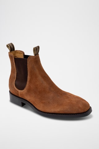 Boots Chelsea nubuck Sutton - Marron