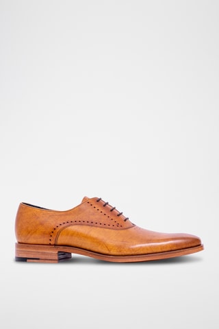 Richelieus en cuir Witney - Camel
