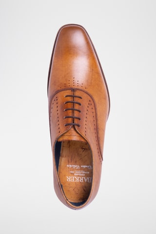Richelieus en cuir Witney - Camel