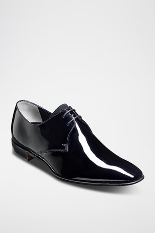 Derbys en cuir verni Goldington - Noir