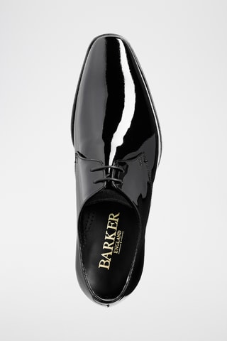 Derbys en cuir verni Goldington - Noir