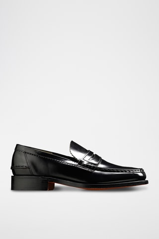 Mocassins en cuir Caruso - Noir