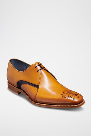 Derbys en cuir Sullivan - Bleu marine