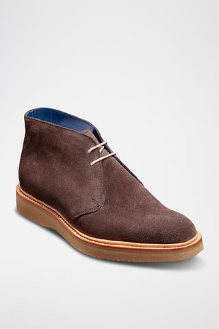 Boots en nubuck Ted - Marron