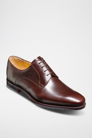 Derbys en cuir de veau Ellon - Marron foncé
