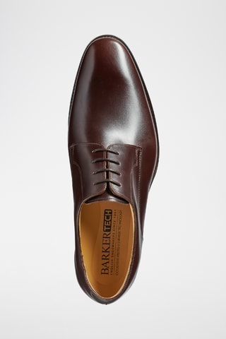 Derbys en cuir de veau Ellon - Marron foncé
