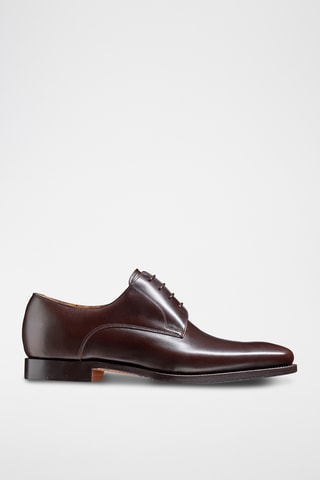 Derbys en cuir de veau Ellon - Marron foncé
