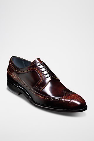 Richelieus en cuir Woodbridge - Bordeaux