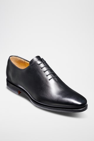 Richelieus en cuir de veau Armstrong - Noir